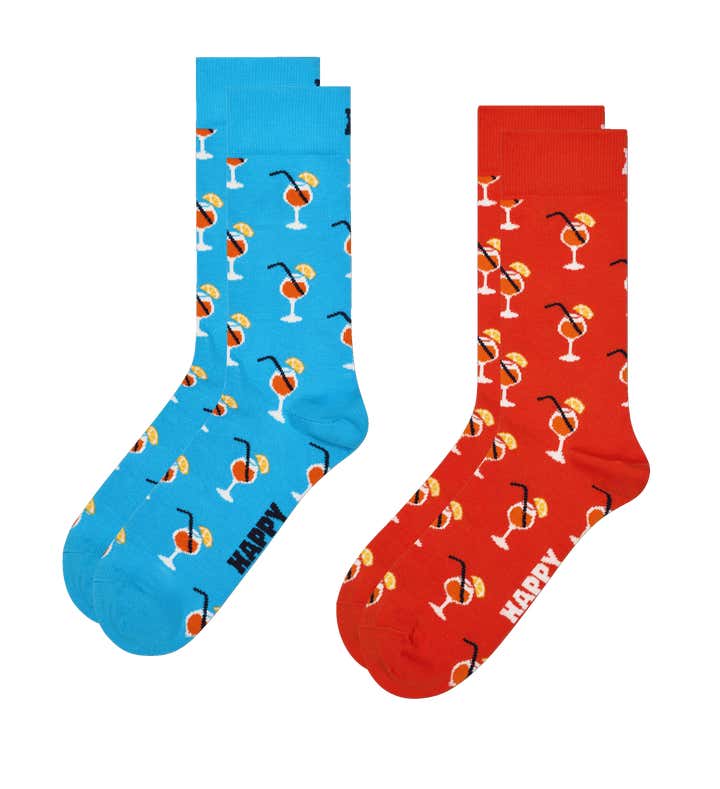 2-Pack World Cocktail Day Socks