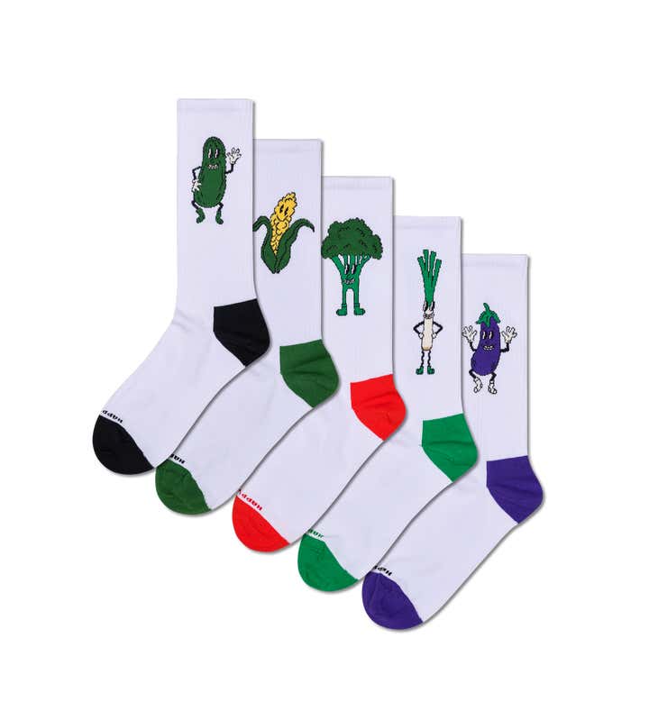 5-Pack Veggie Socks