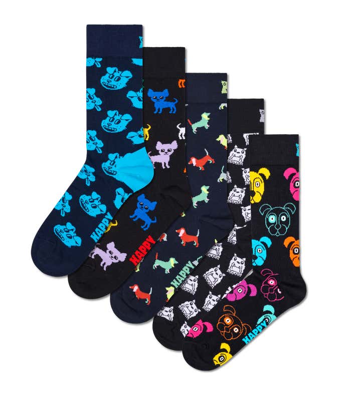 5-Pack Dog Lover Socks