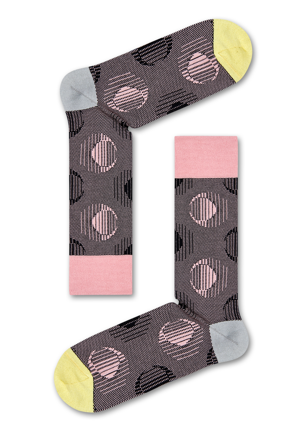 Eclipse Socks, Pink - Dressed | Happy Socks