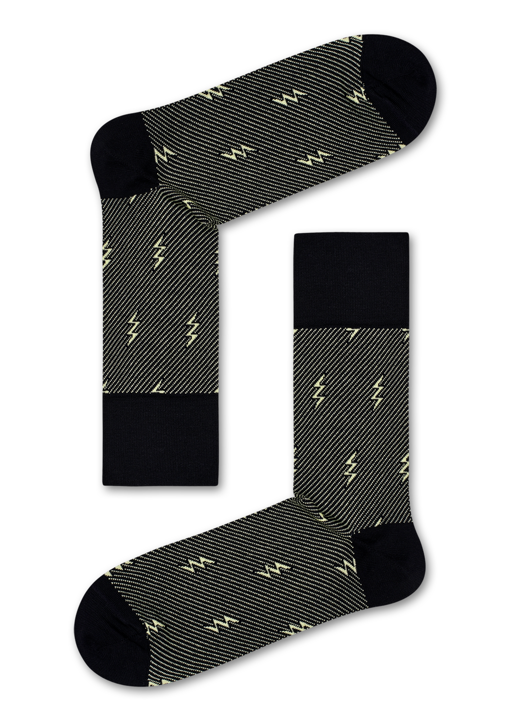 Flash Socks, Black - Dressed | Happy Socks