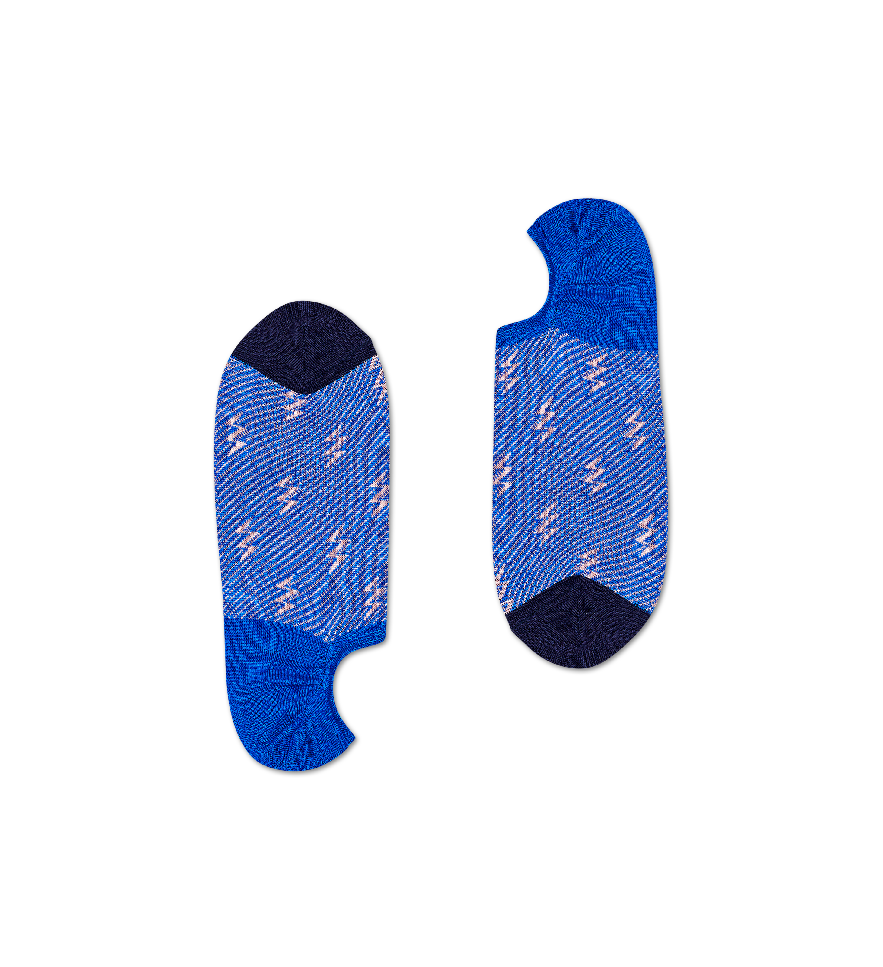 Flash No Show Socks, Blue - Dressed | Happy Socks