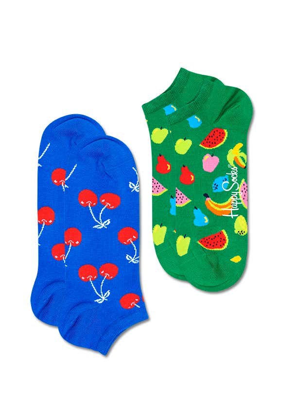 2-Pack Fruit Low Socks