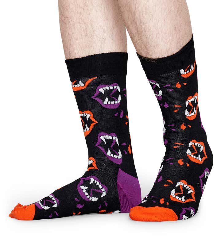 Halloween Fang Sock 2