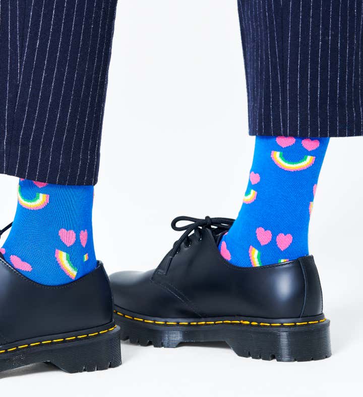 Happy Rainbow Sock 3