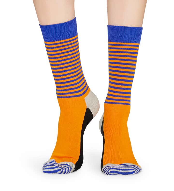 Half Stripe Sock | Happy Socks US