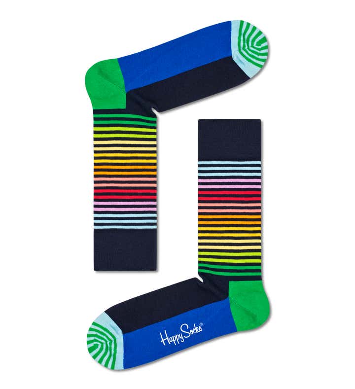 Half Stripe Sock 1