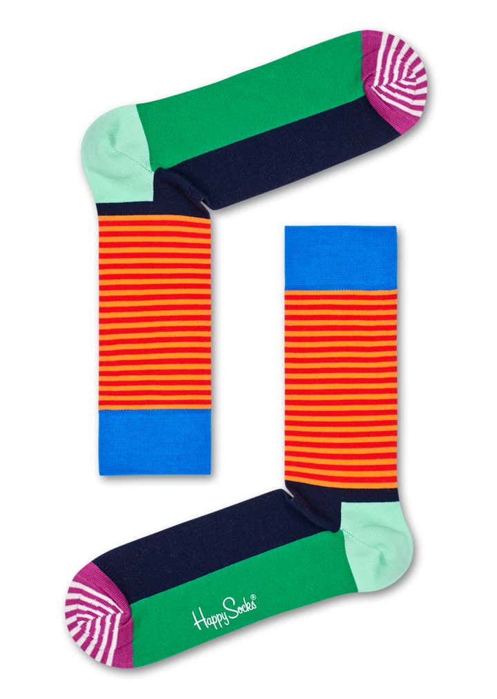 Half Stripe Sock