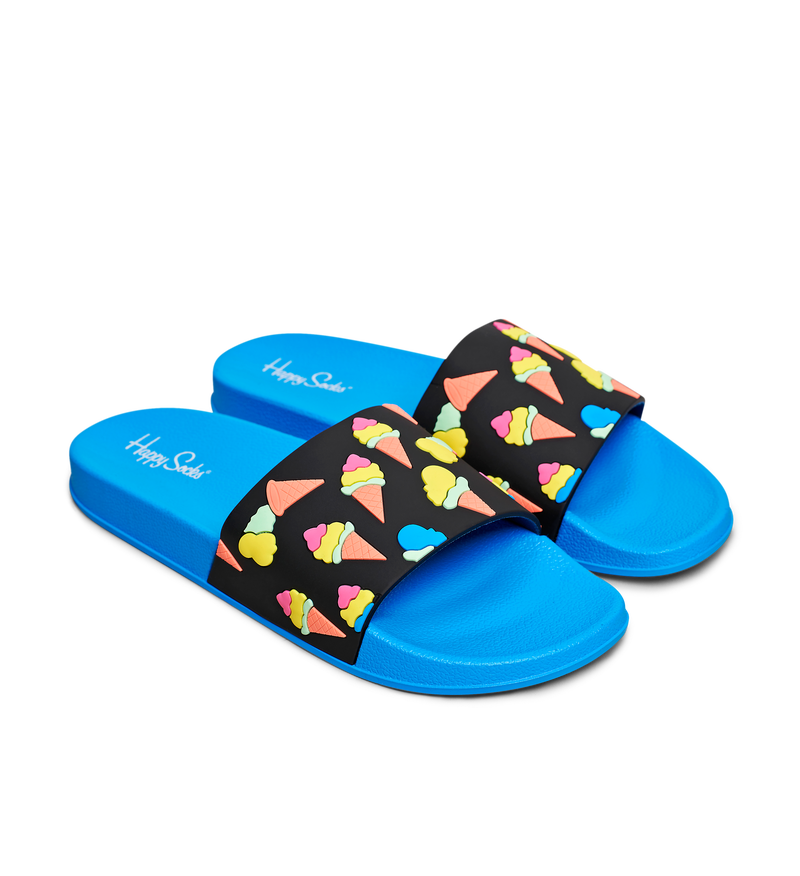Colorful Pool Shoes: Ice Cream | Happy Socks
