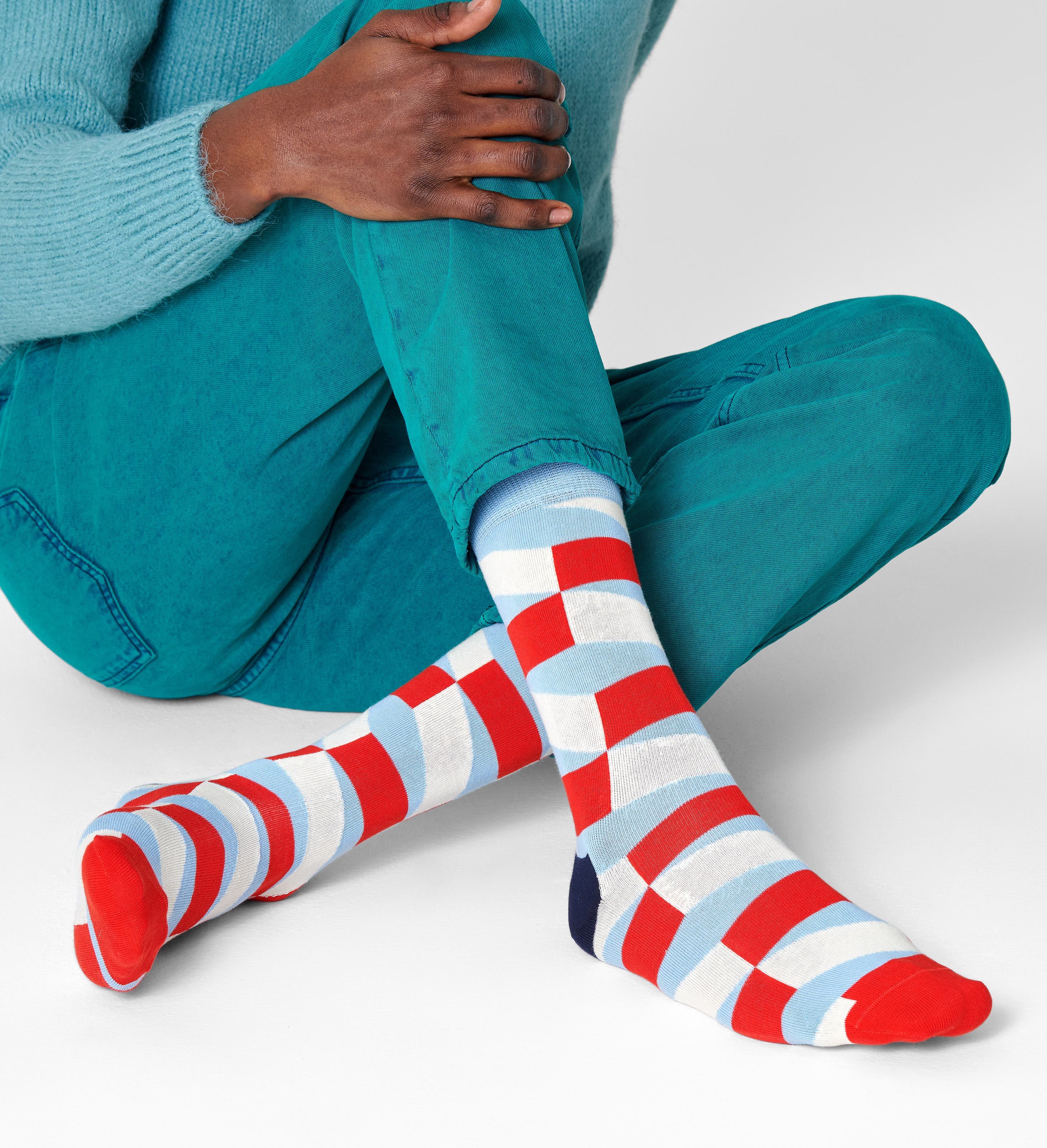 1 paio Unisex 41-46 Visita lo Store di Happy SocksHappy Socks Filled Optic Calzini Multicolor 