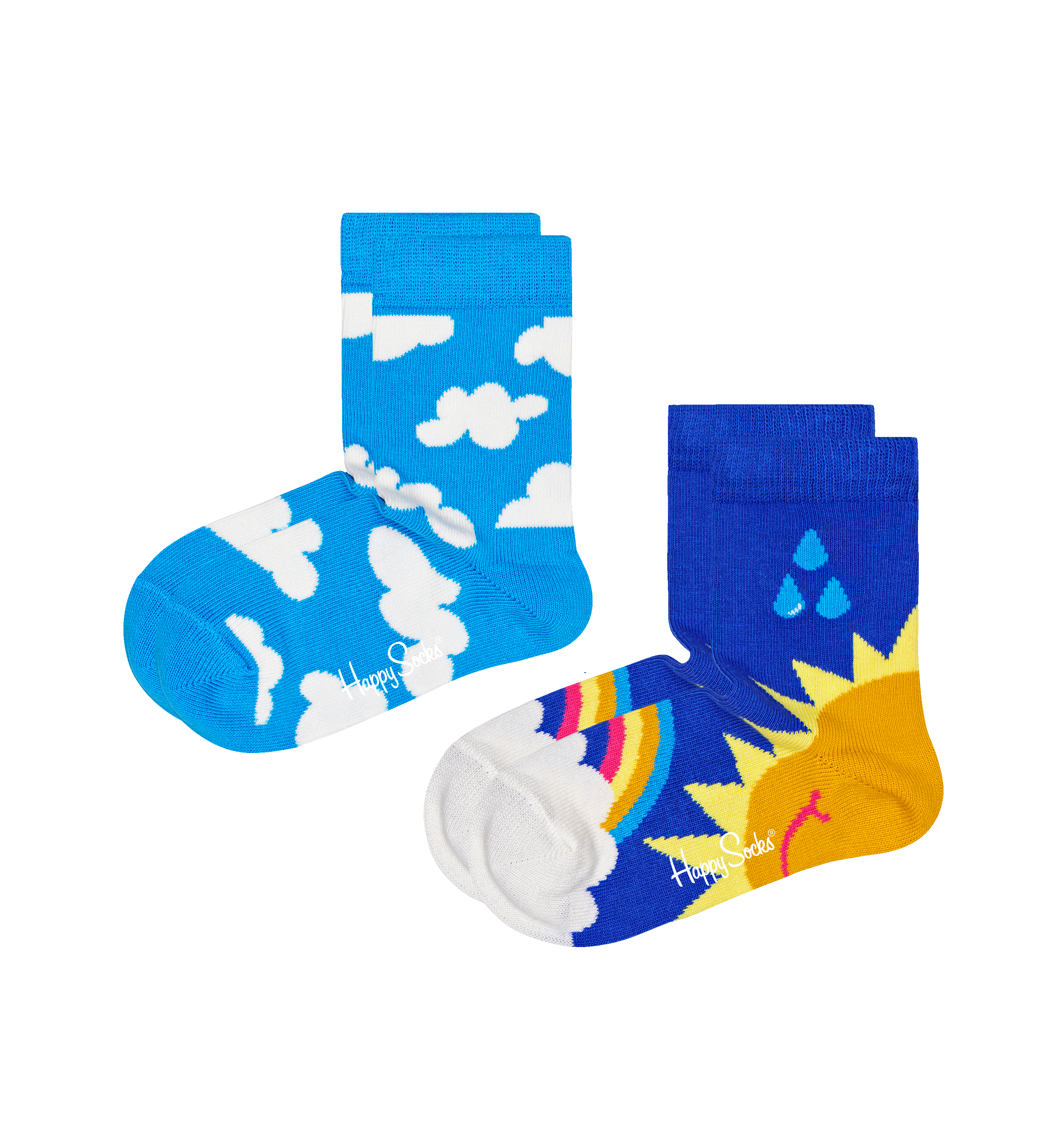 Kids After Rain Socks Gift Set 2pc | Happy Socks