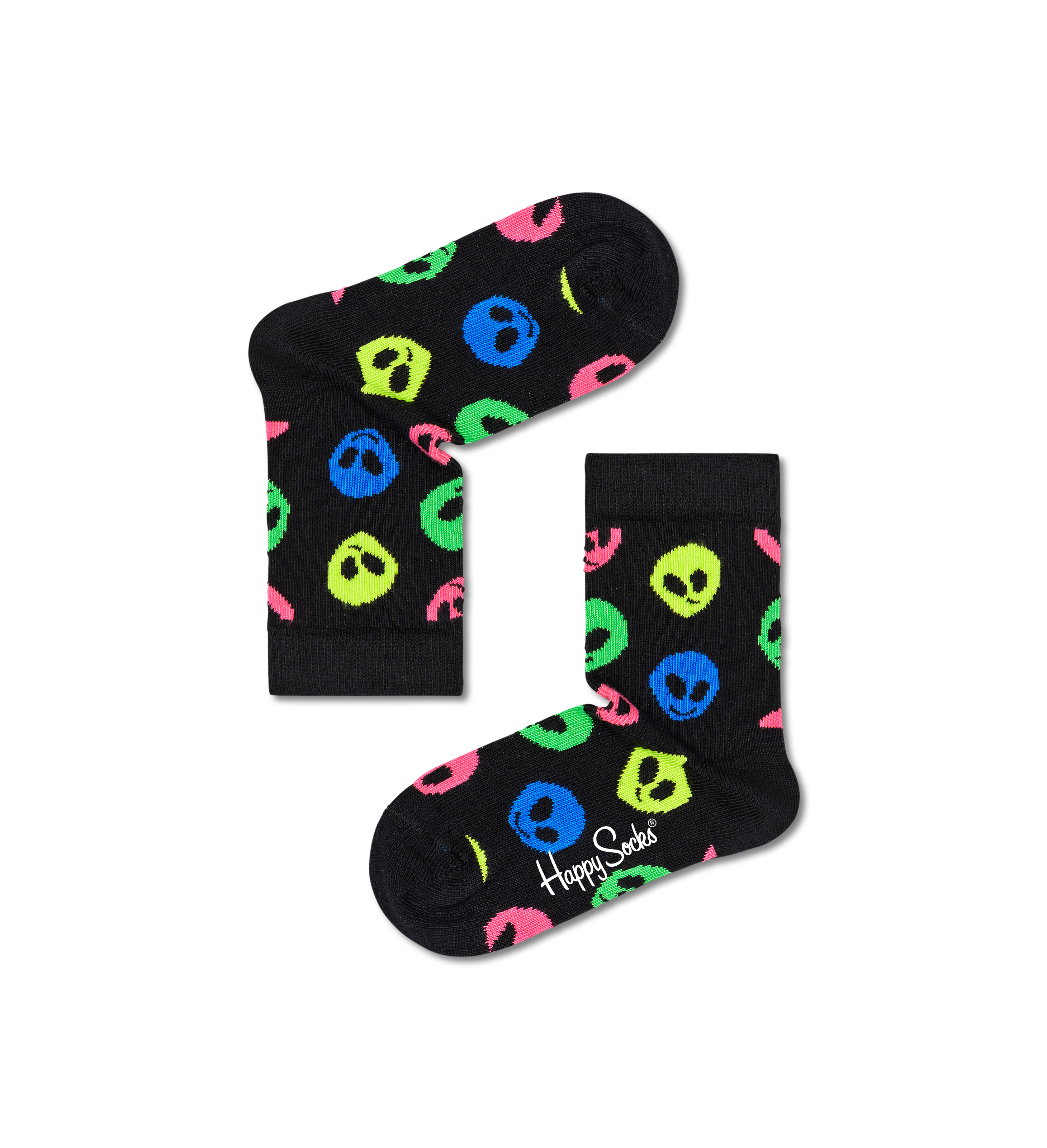 Black Kids Alien Crew Sock | Happy Socks