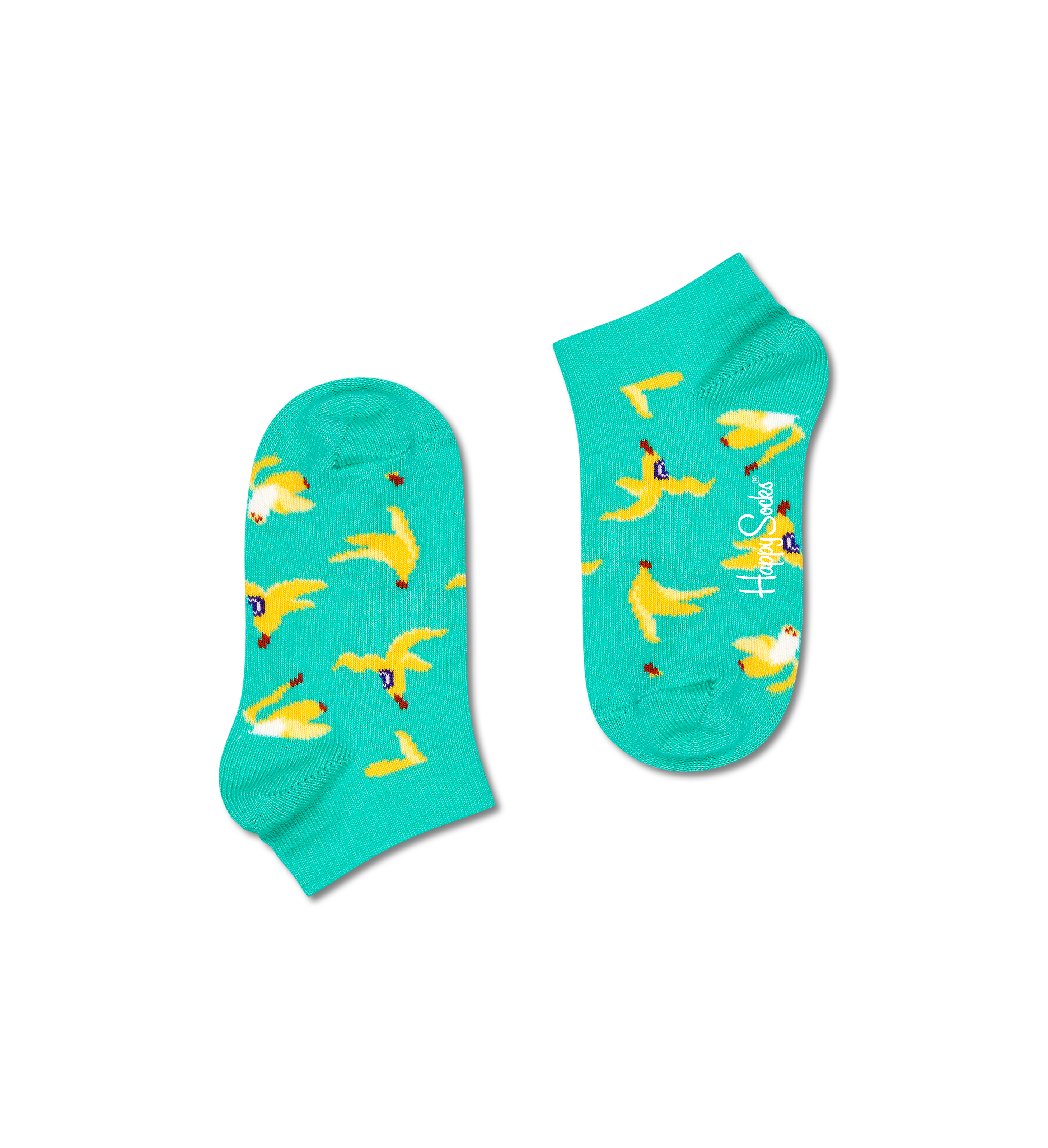 Green Banana Break Kids Low Sock | Happy Socks