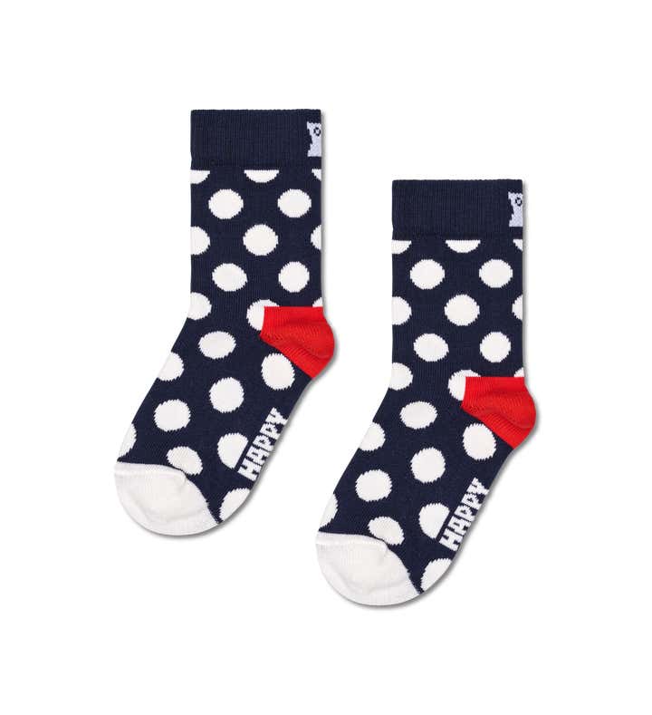 EU Socks Socks on Classic Dots Polka Happy |