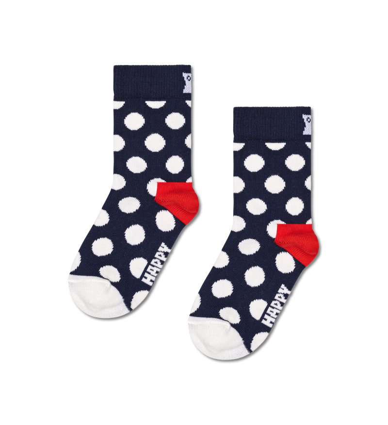 Navy Polka Dot Socks | Fun Kids Novelty Socks