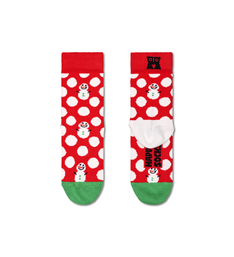 Cute Snowman Socks for Kids | Children's Christmas Socks