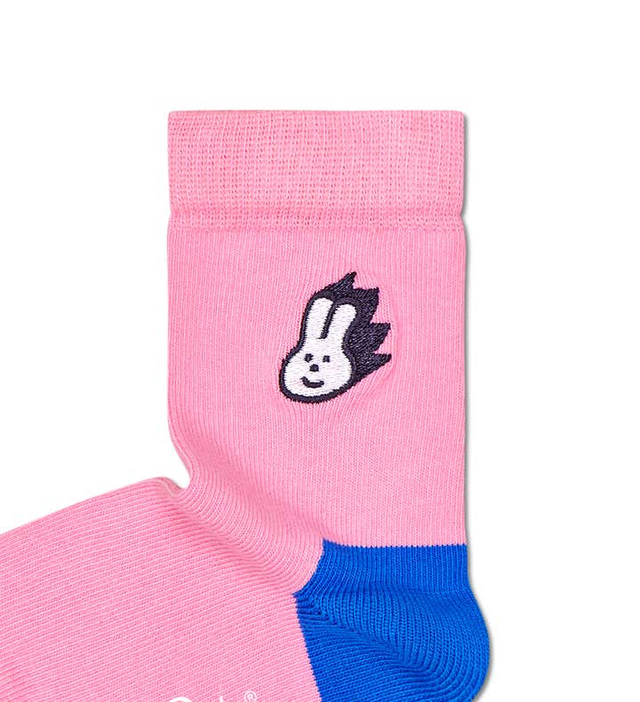 Kids Embroidery Bunny Sock 2