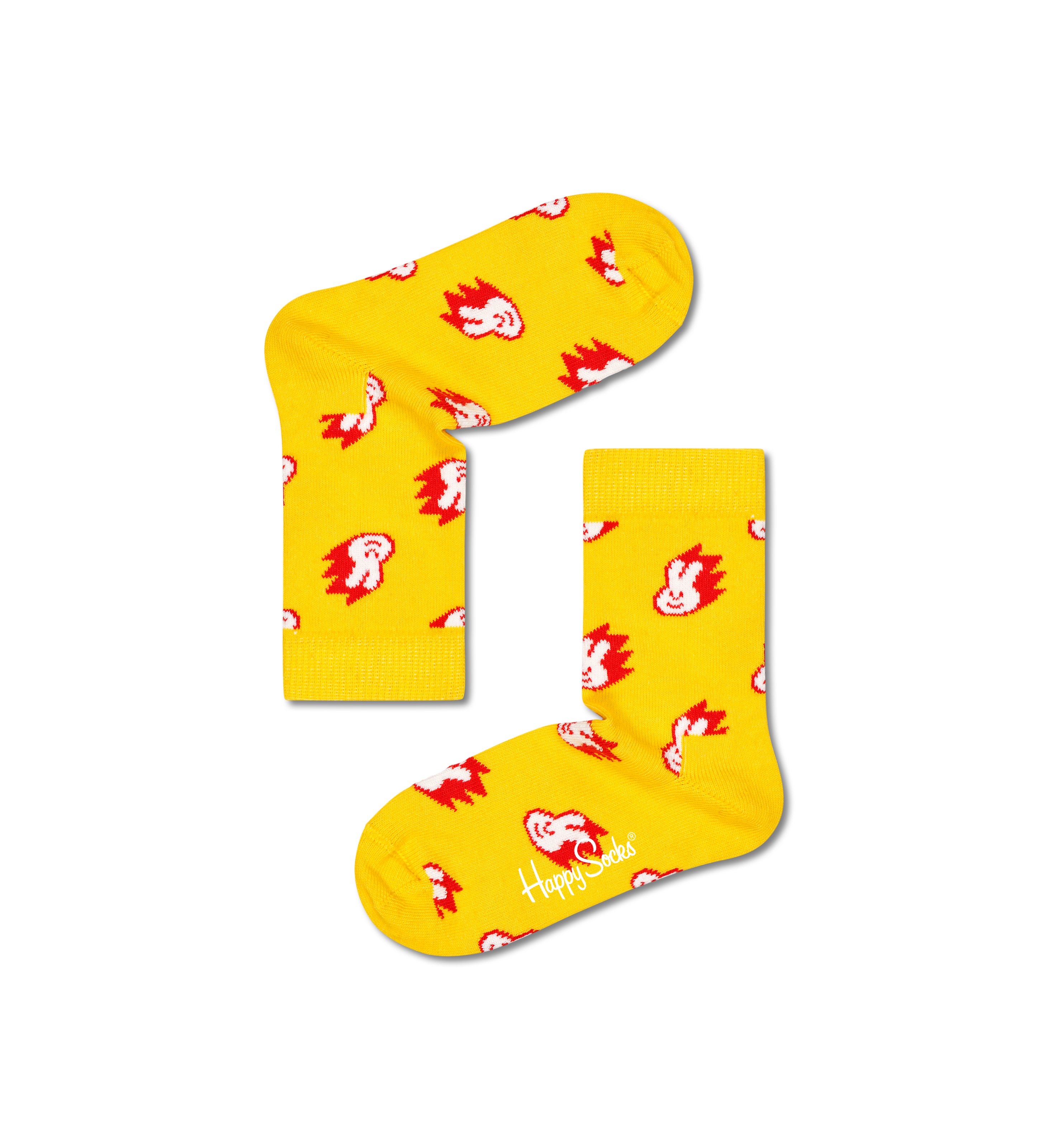 Yellow Bunny Kids Sock | Happy Socks