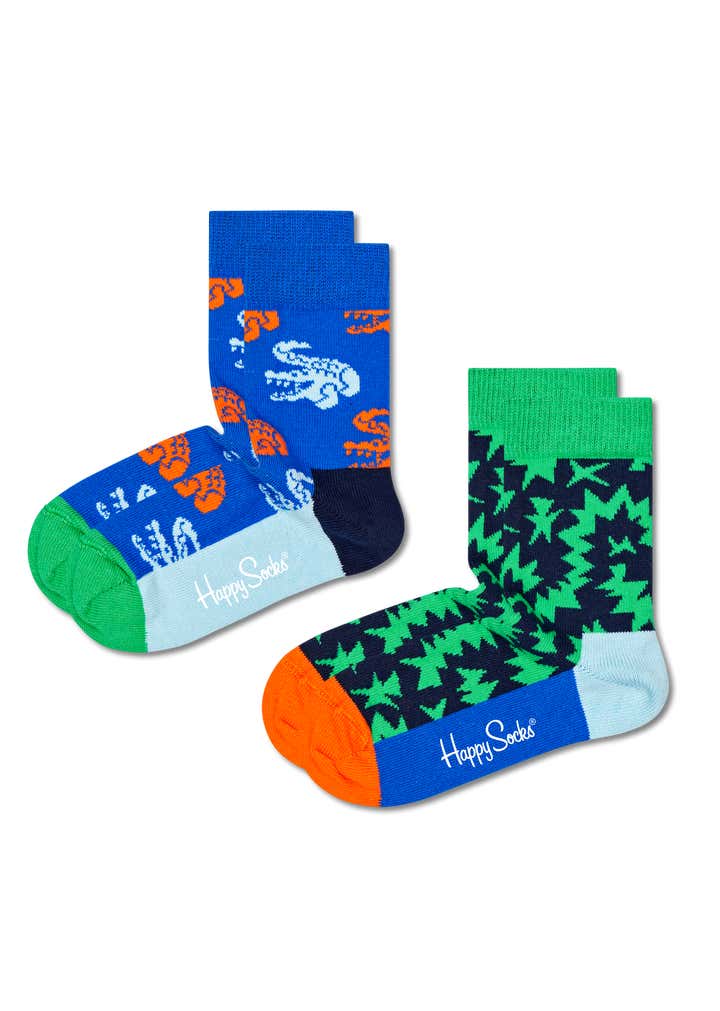2-Pack Kids Crocodile Socks