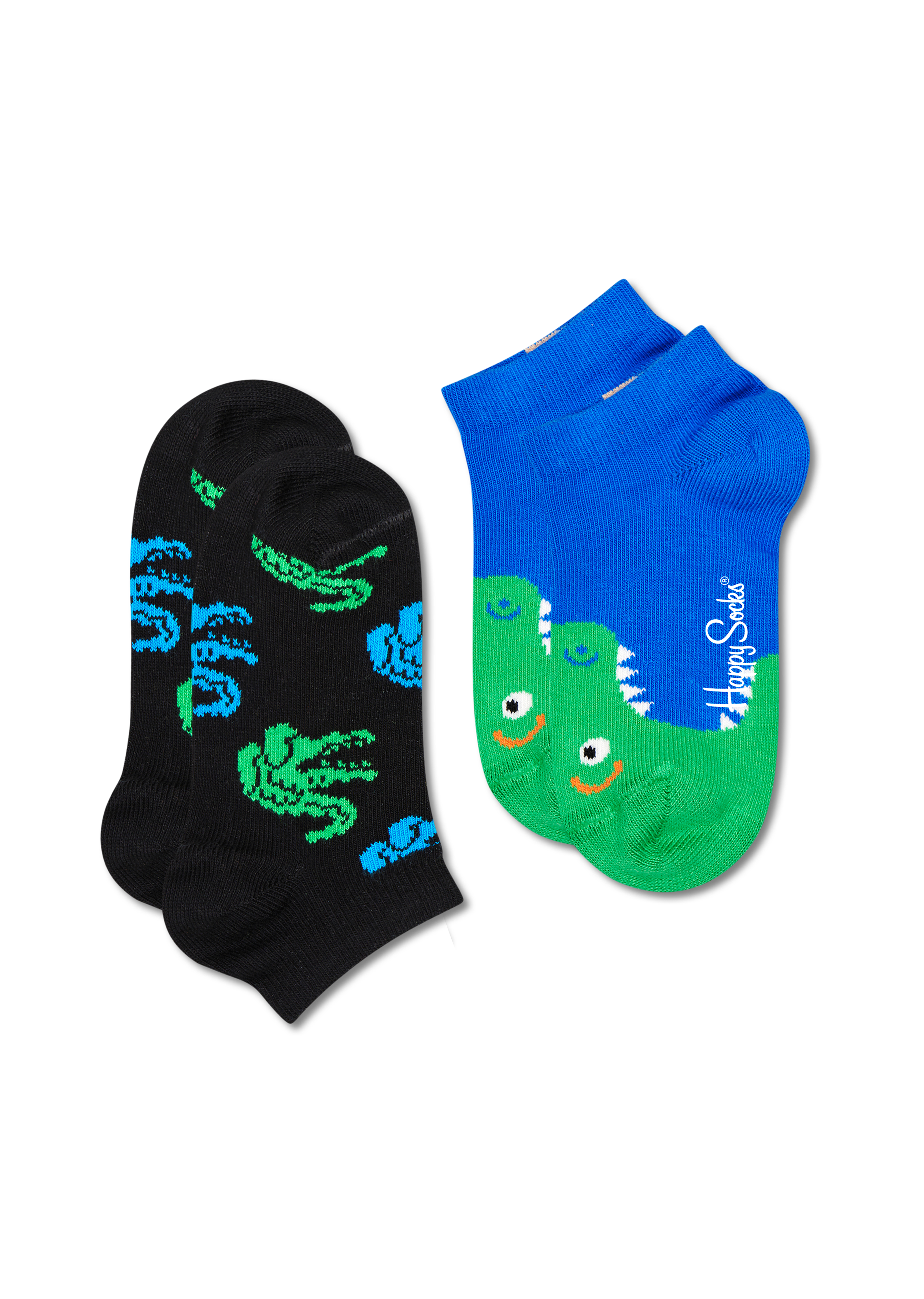 Visita lo Store di Happy SocksHappy Socks Crazy Crocodile Sock Calze Unisex-Bimbi 