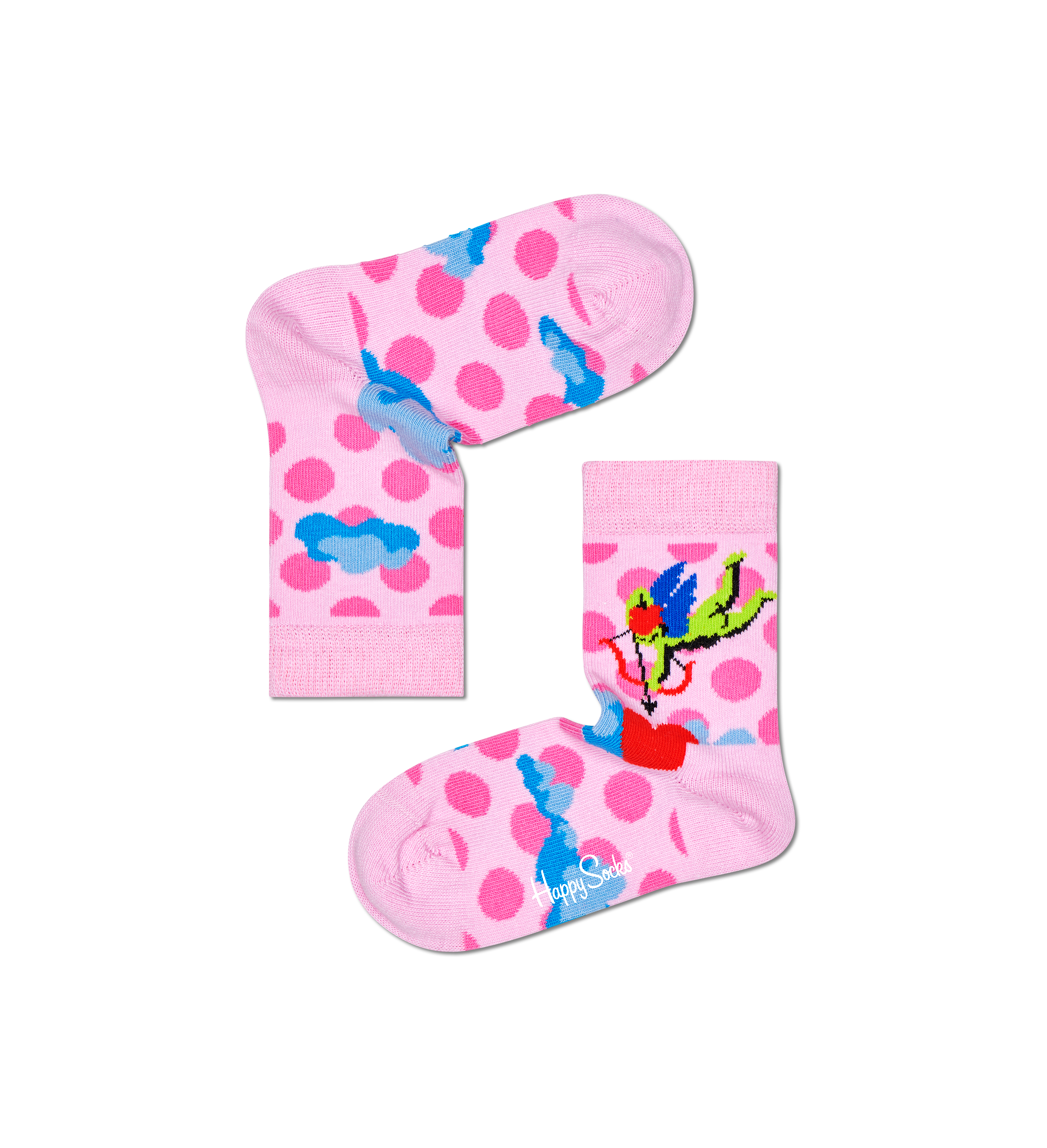 Organic Cotton Sock for Kids: Cupid With Heart | Happy Socks