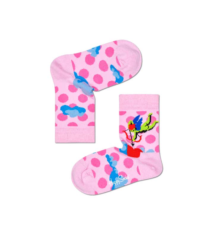 Kids Cupid With Heart Sock