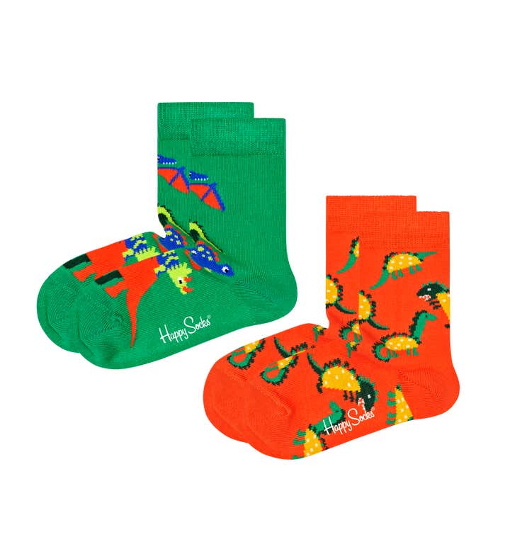 2-Pack Kids Dinos Socks
