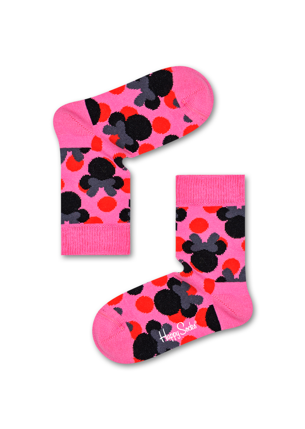 Disney x Happy Socks: Polka Minnie. Sock for Kids & Babies