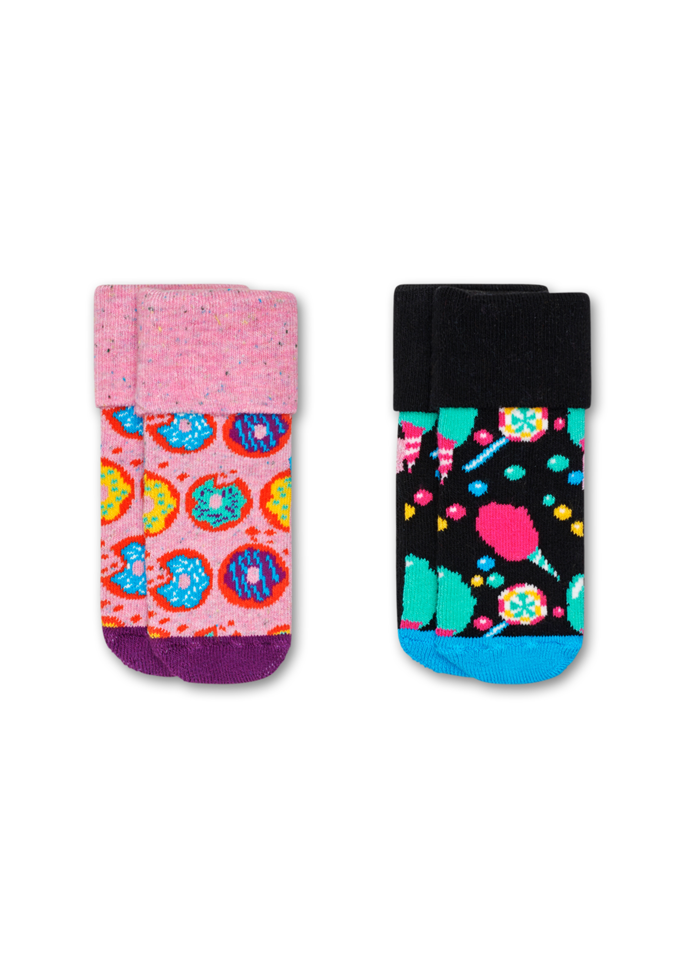 Terry Socks for newborn 2pc: Sweets | Happy Socks