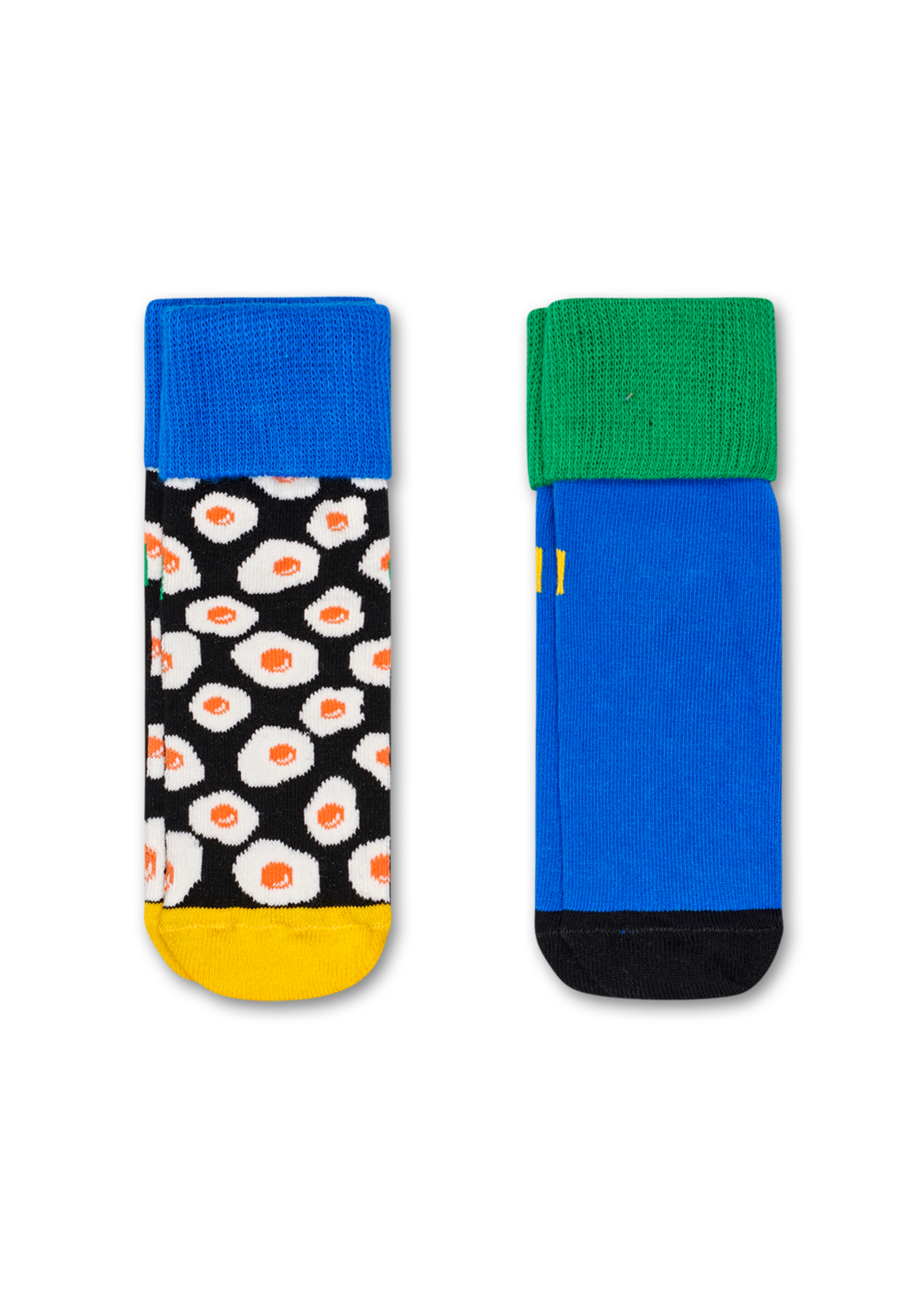 Anti-slip socks for Baby Kids 2pc: Sunny Side Up | Happy Socks