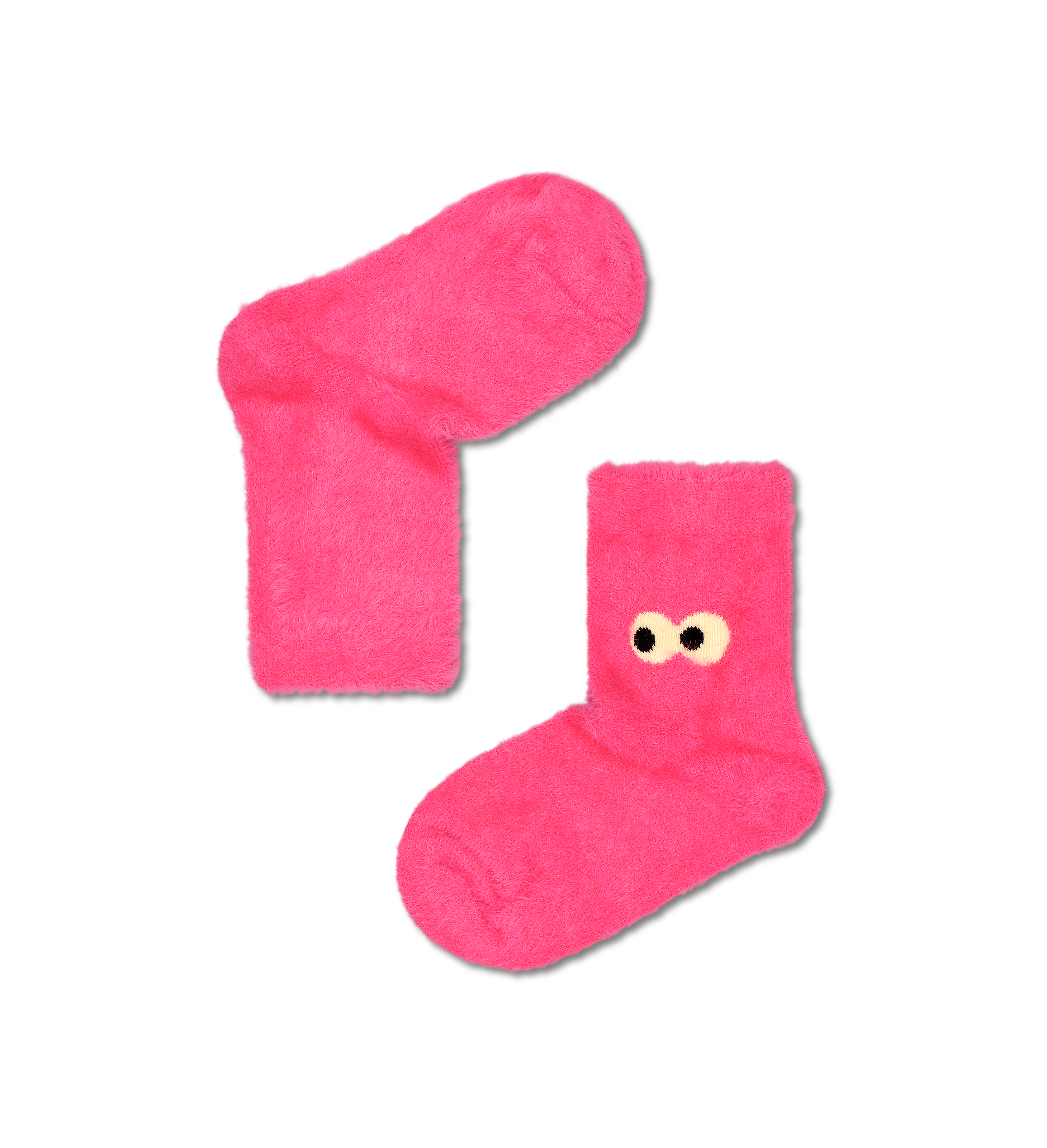 Dark Pink Kids Eye See You Crew Sock | Happy Socks