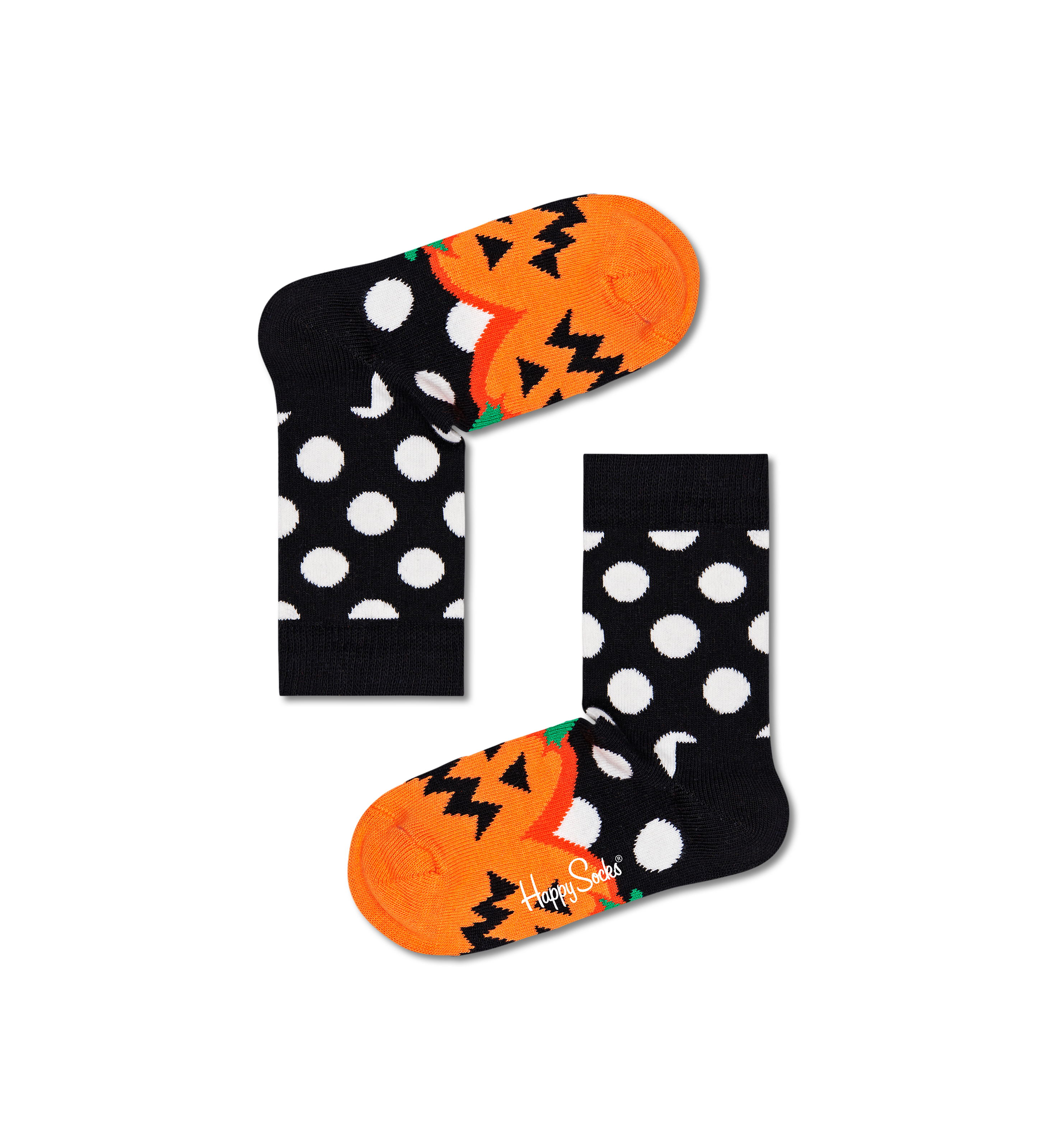 halloween pumpkin kids sock | happy socks