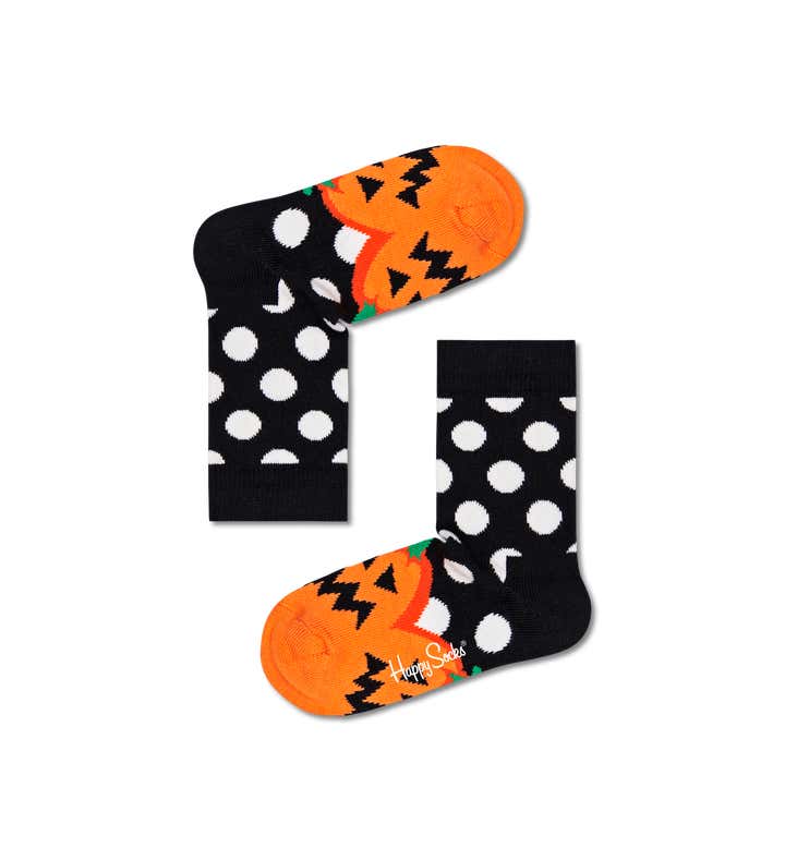 Kids Halloween Pumpackin Sock