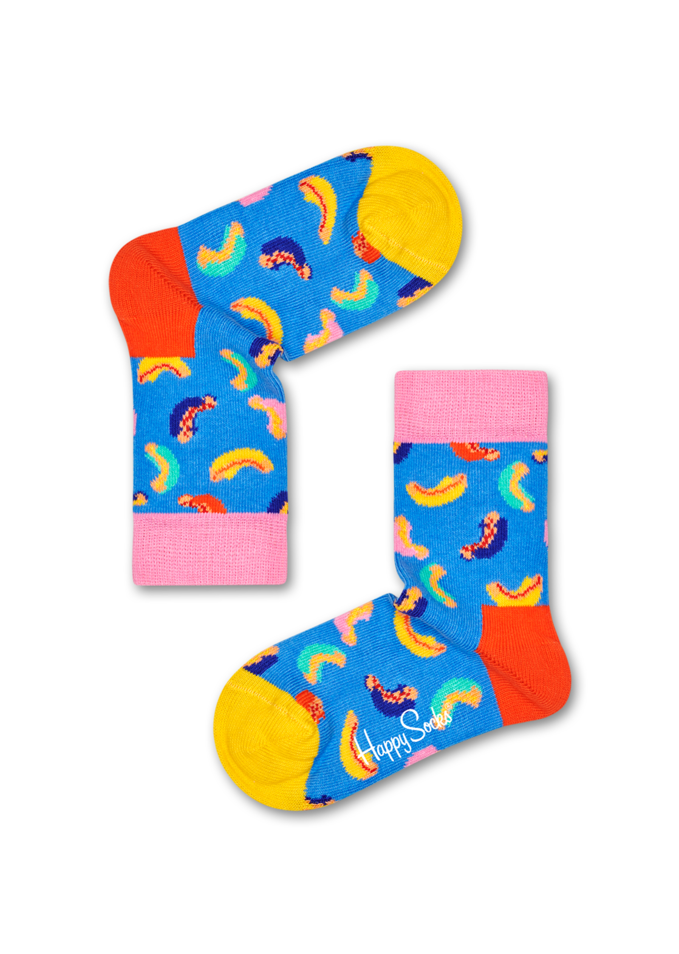 Blue kids baby socks: Hotdog | Happy Socks