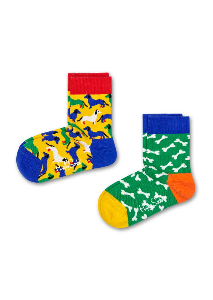 Kids 2-Pack Dog Socks