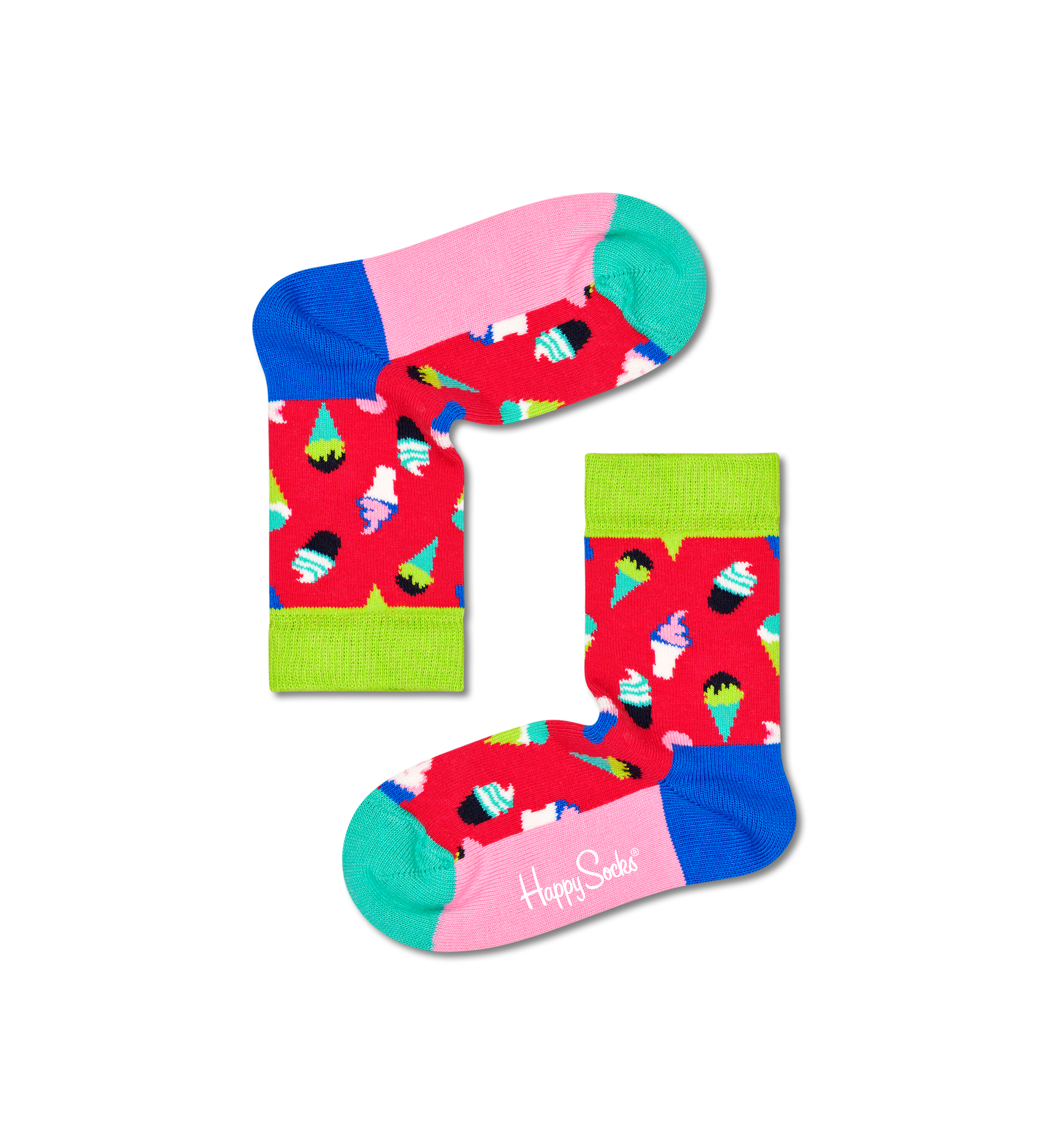 Pink Ice Cream Kids Sock | Happy Socks