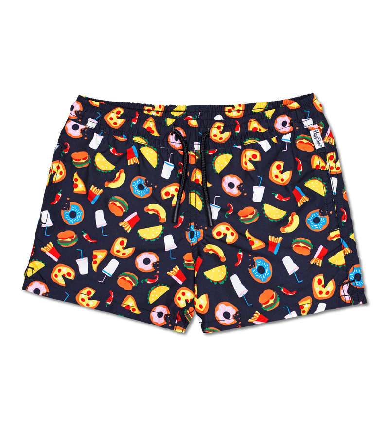Swim Shorts for Kids: Junk Food | Happy Socks