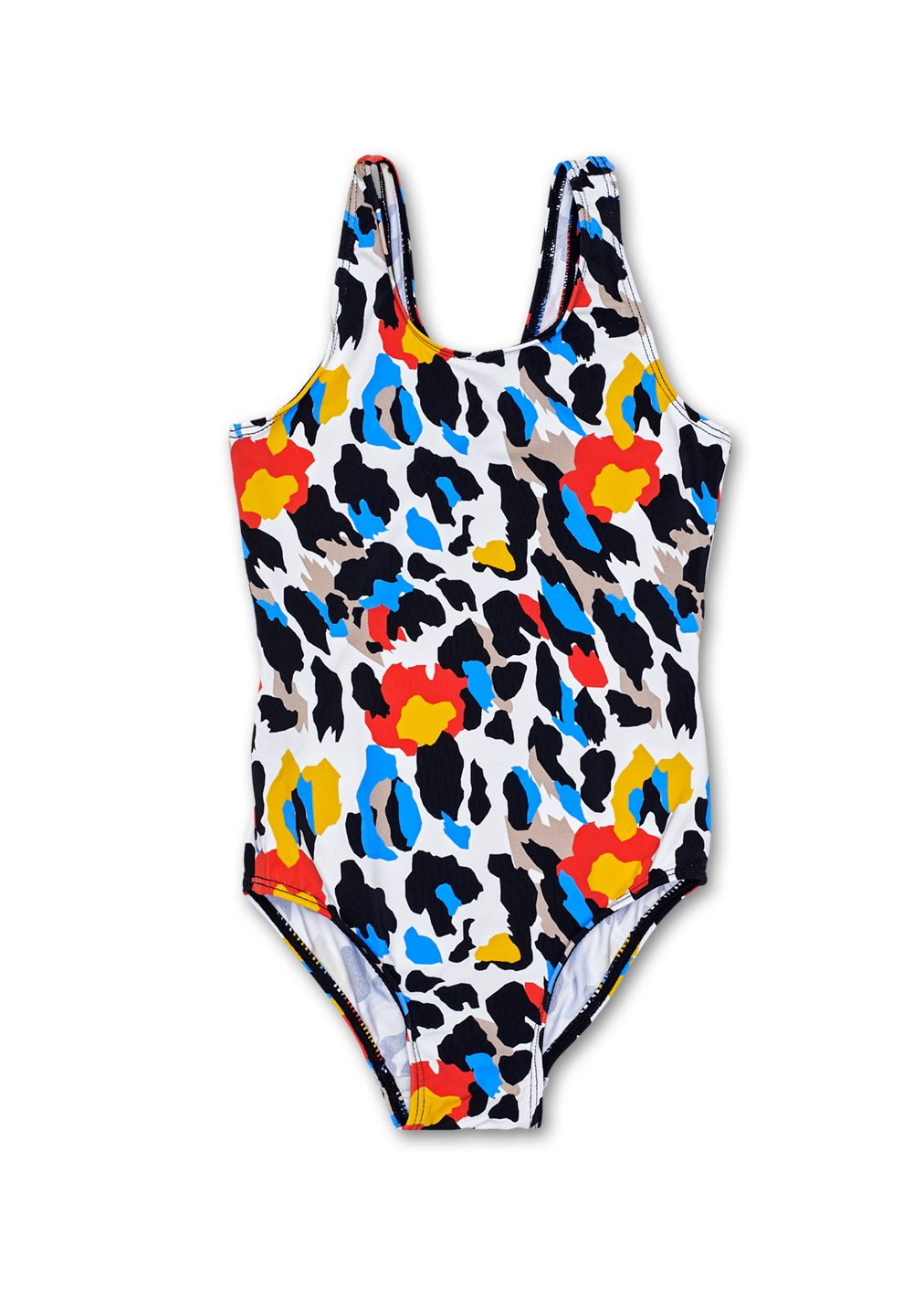 Leopard Swimsuit, Blue - Kids| Happy Socks