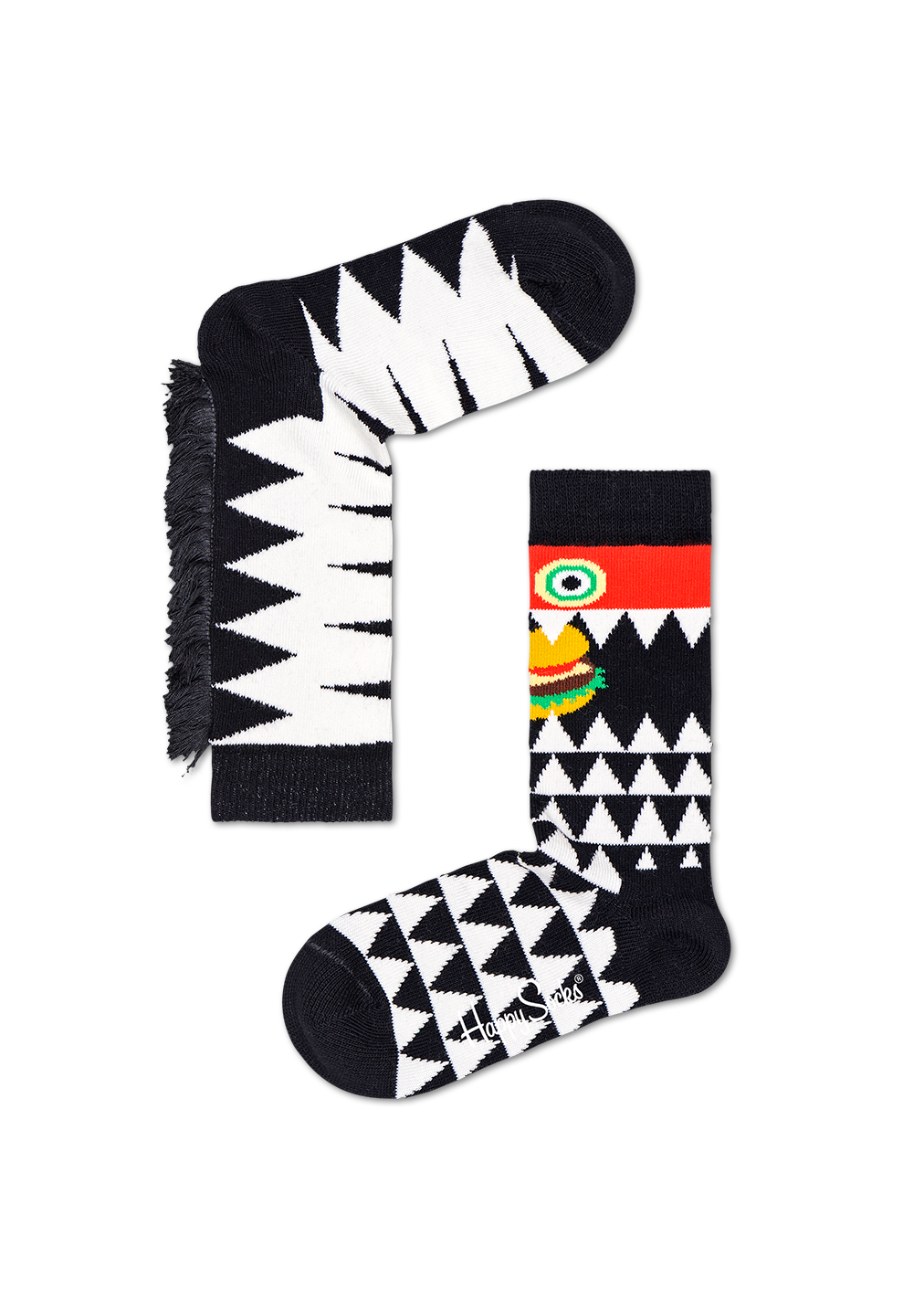 Organic Cotton Sock for Kids: Mane in Black | Happy Socks