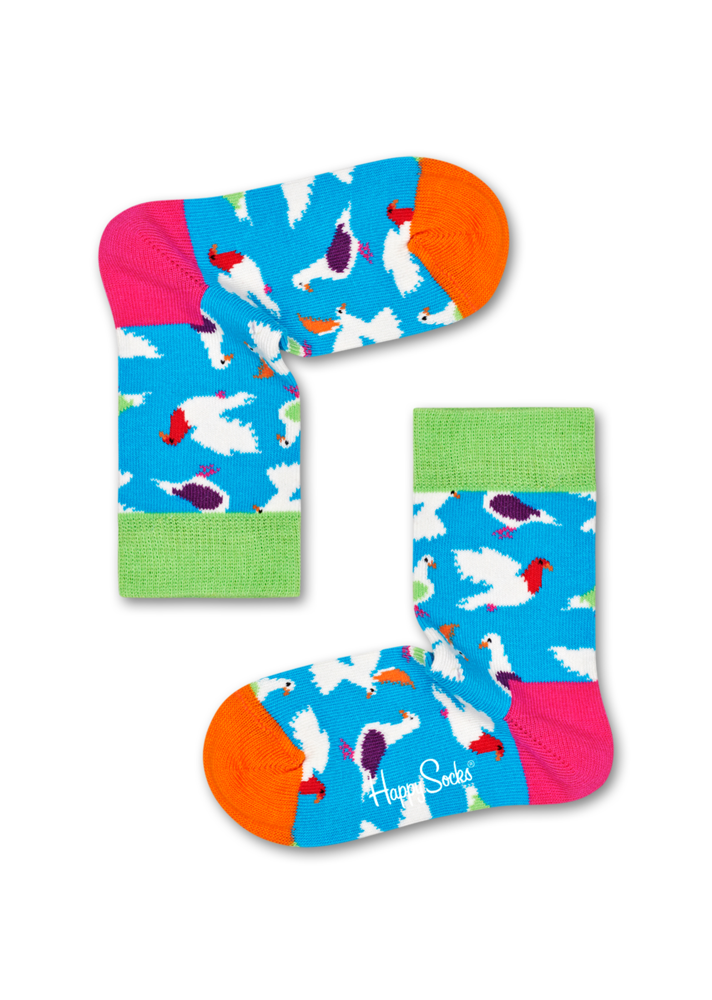 Kids Baby Socks: Pigeon, Blue | Happy Socks