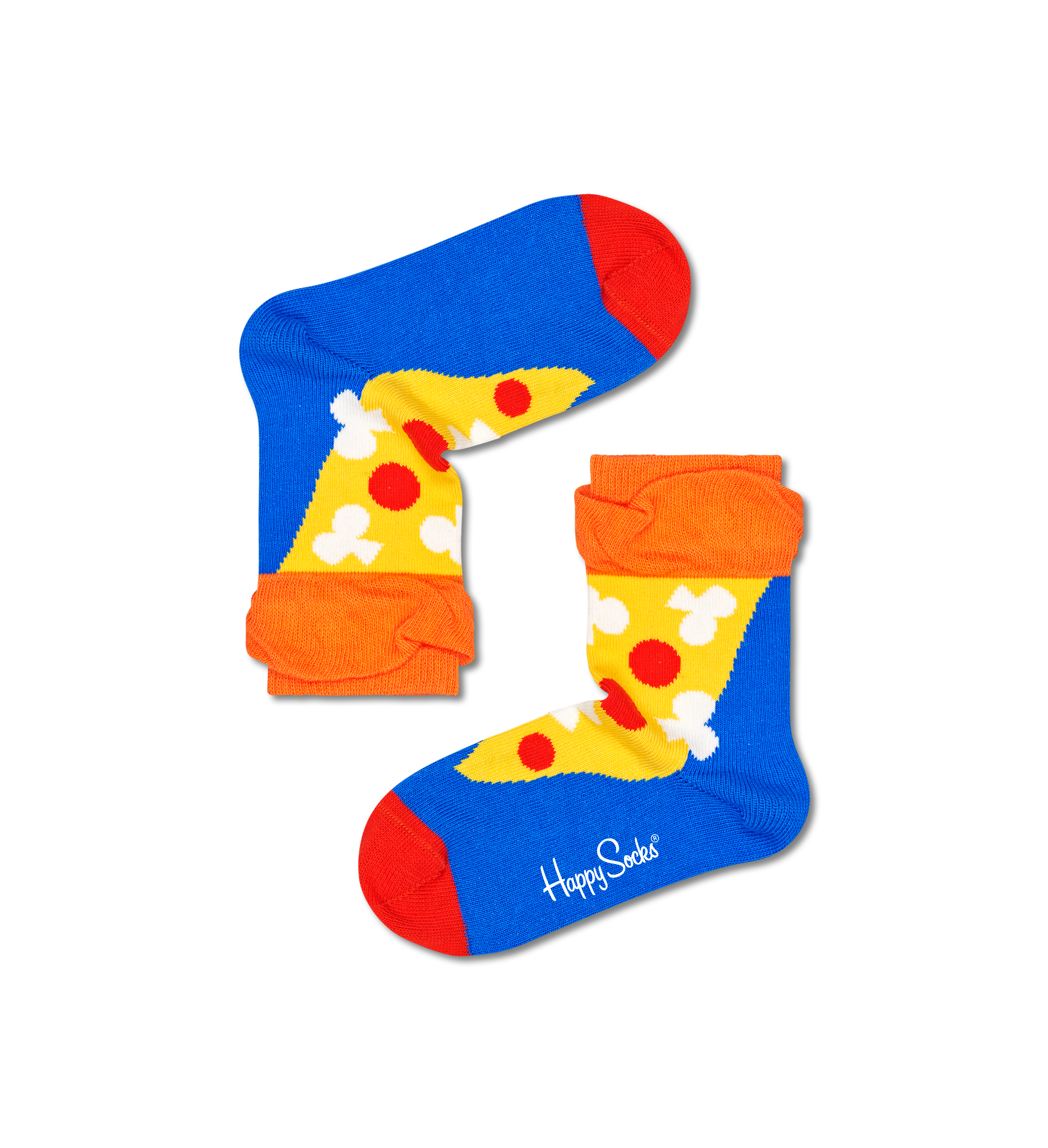 Yellow Pizza Slice Kids Sock | Happy Socks