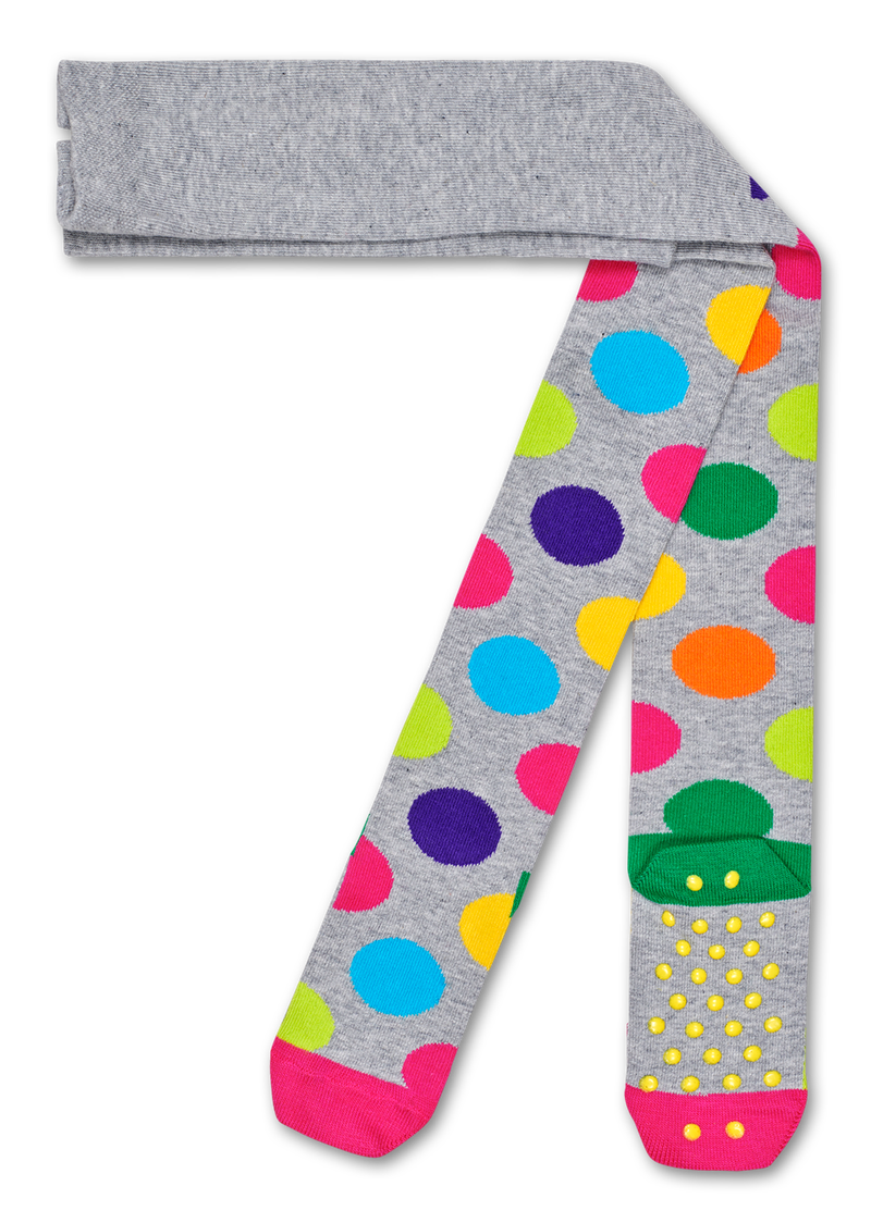 Girls Jumbo Dot Tights