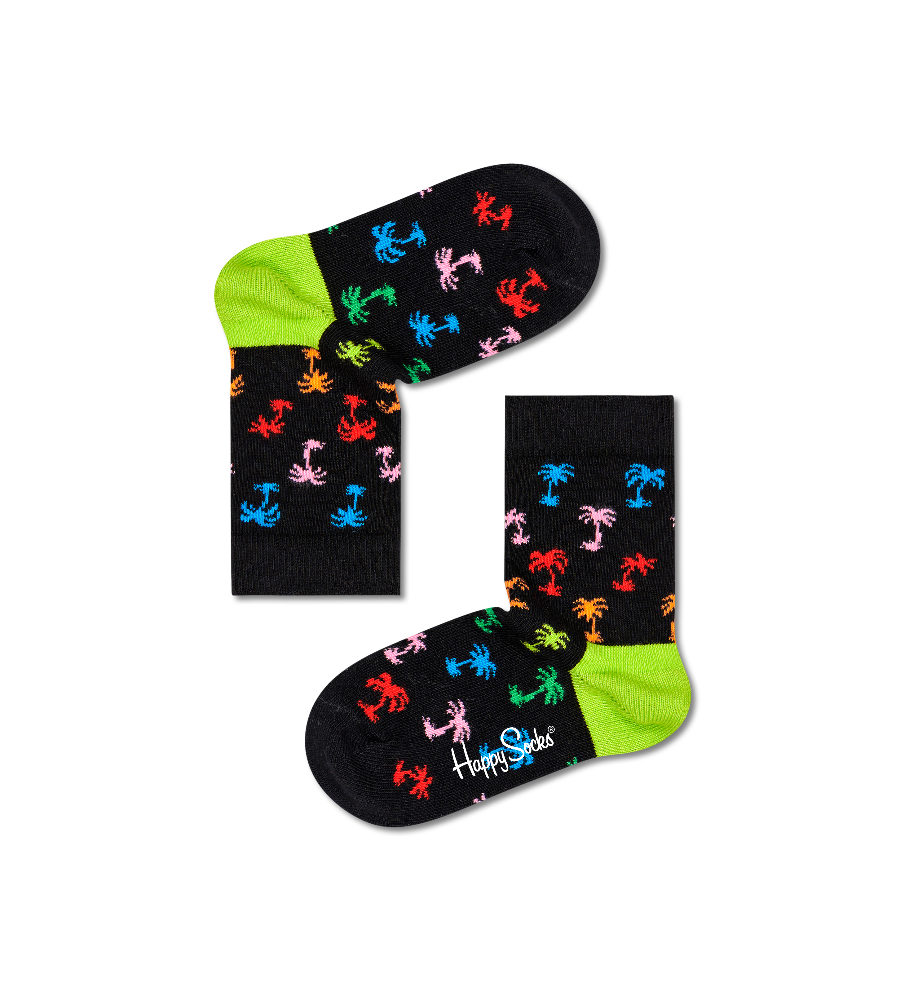 Black Palm Kids Sock | Happy Socks