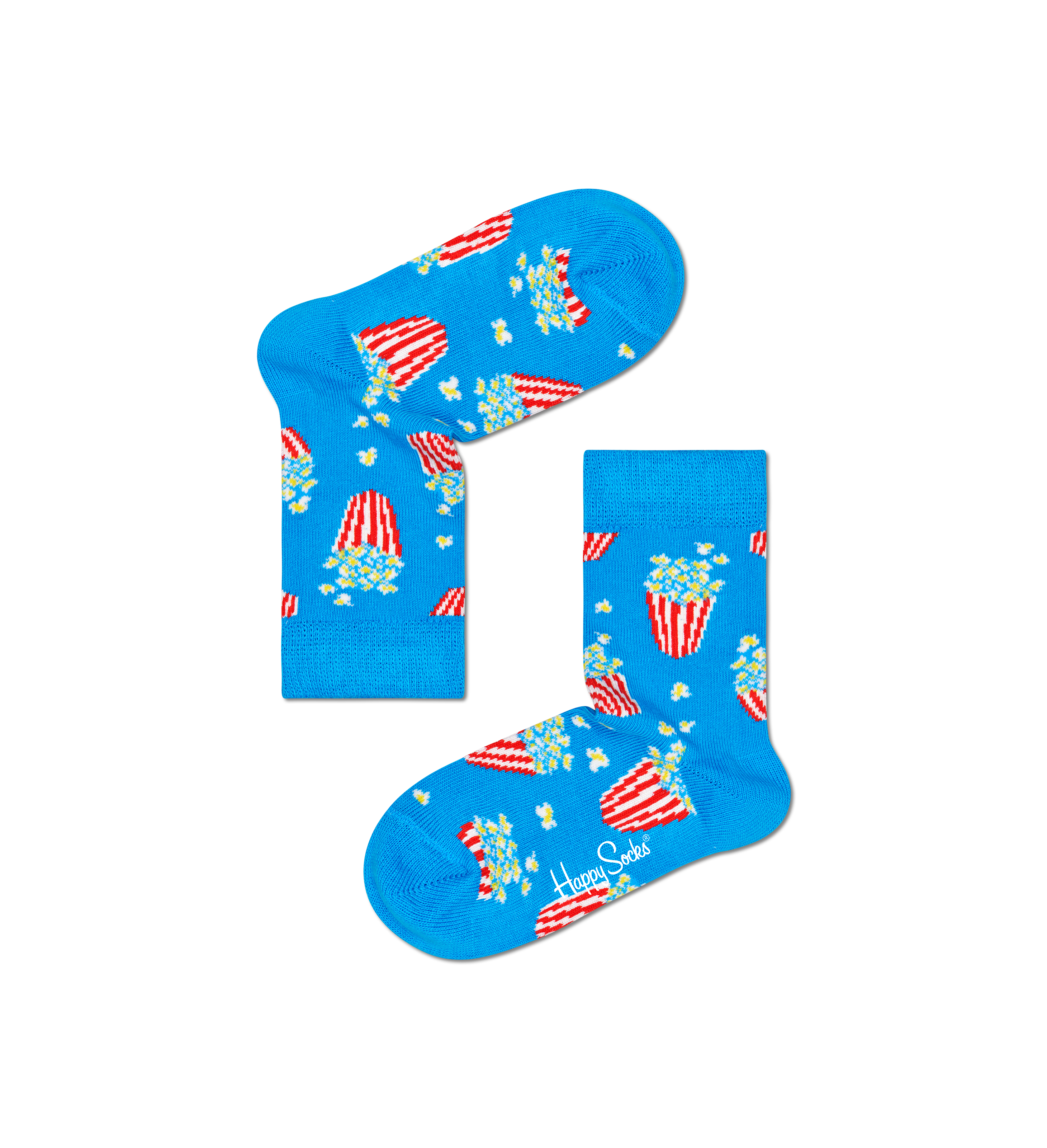 Organic Cotton Sock for Kids: Popcorn | Happy Socks
