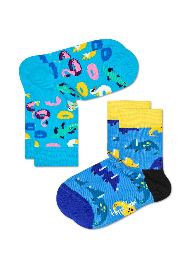 Kids 2-Pack Poolparty Socks