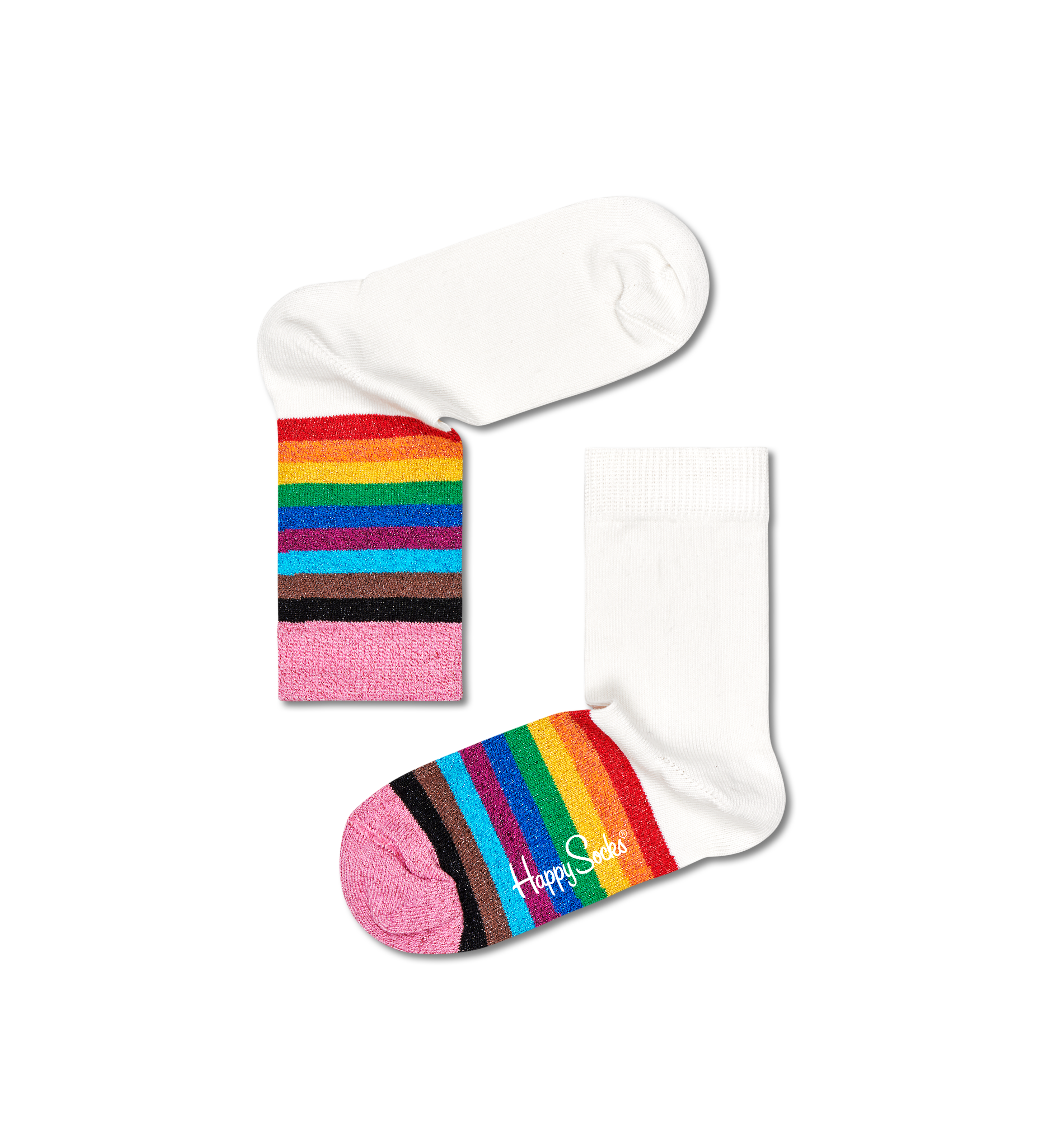 pride rainbow kids sock | happy socks