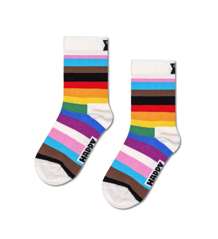 Kids Pride Stripe Sock 1