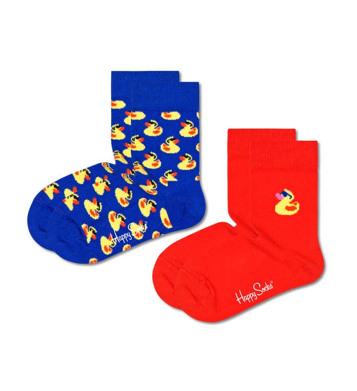 Kids 2-Pack Rubber Duck Sock