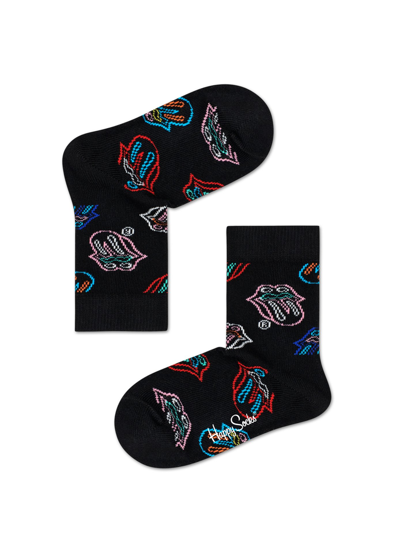 Black Kids Rolling Stones Midnight Ramble Crew Sock