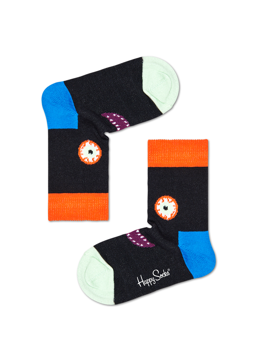 Organic Cotton Sock for Kids: Scary Face | Happy Socks